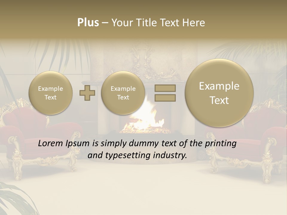 Royal Armchair PowerPoint Template