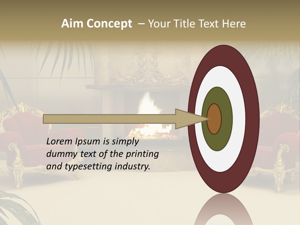 Royal Armchair PowerPoint Template