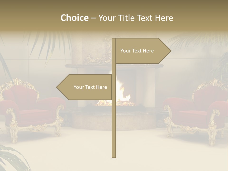 Royal Armchair PowerPoint Template