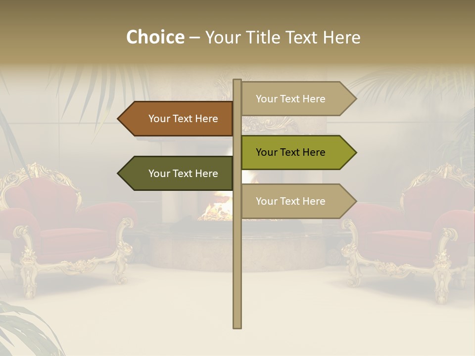 Royal Armchair PowerPoint Template