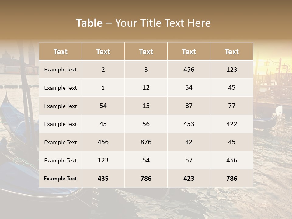 Venice PowerPoint Template