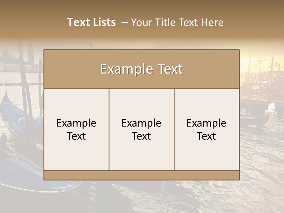 Venice PowerPoint Template