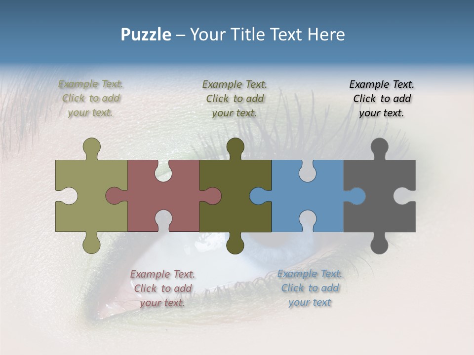 Eye Shadows PowerPoint Template