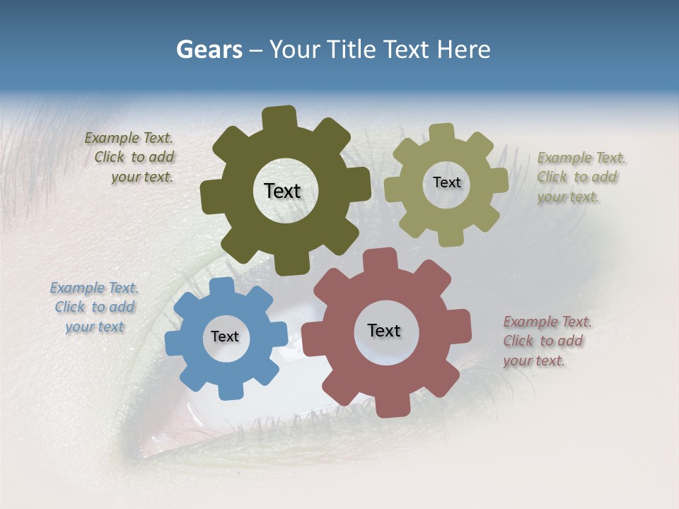 Eye Shadows PowerPoint Template