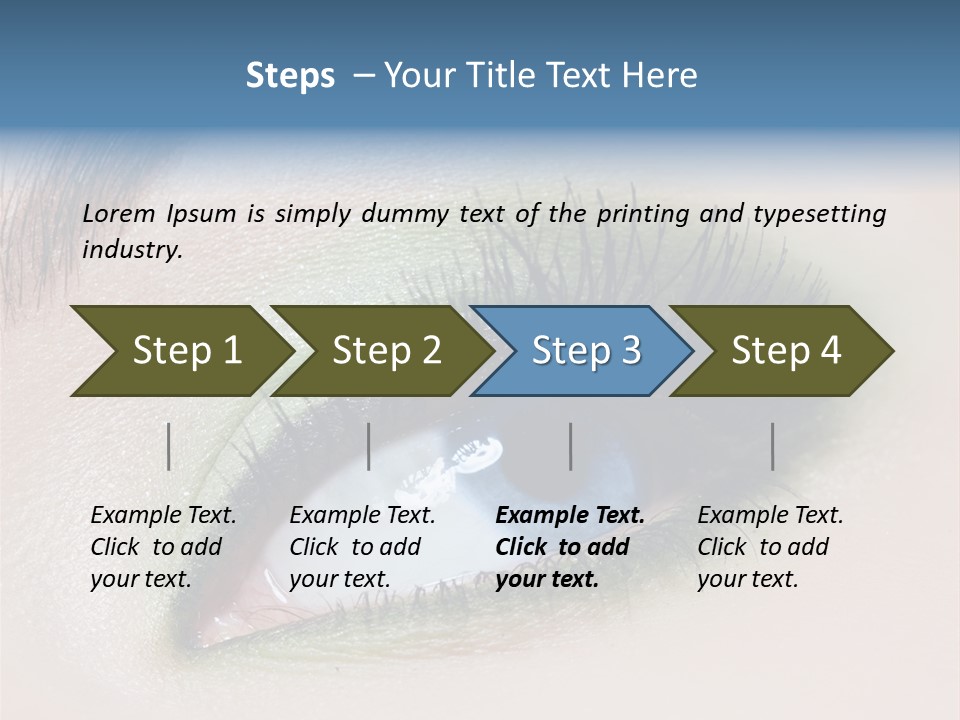 Eye Shadows PowerPoint Template