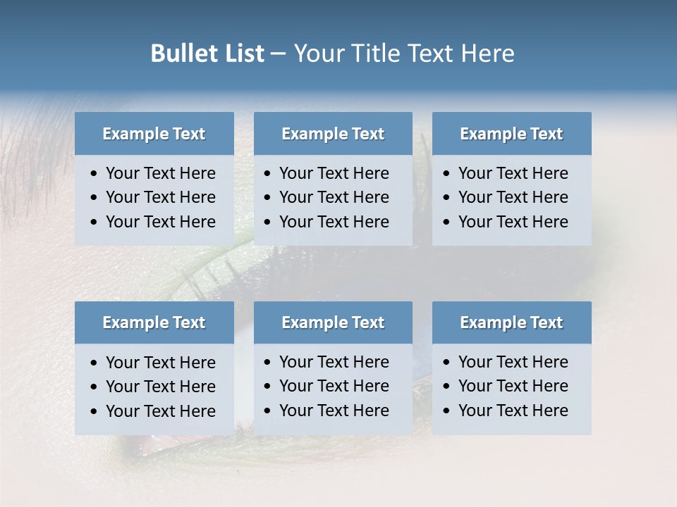 Eye Shadows PowerPoint Template