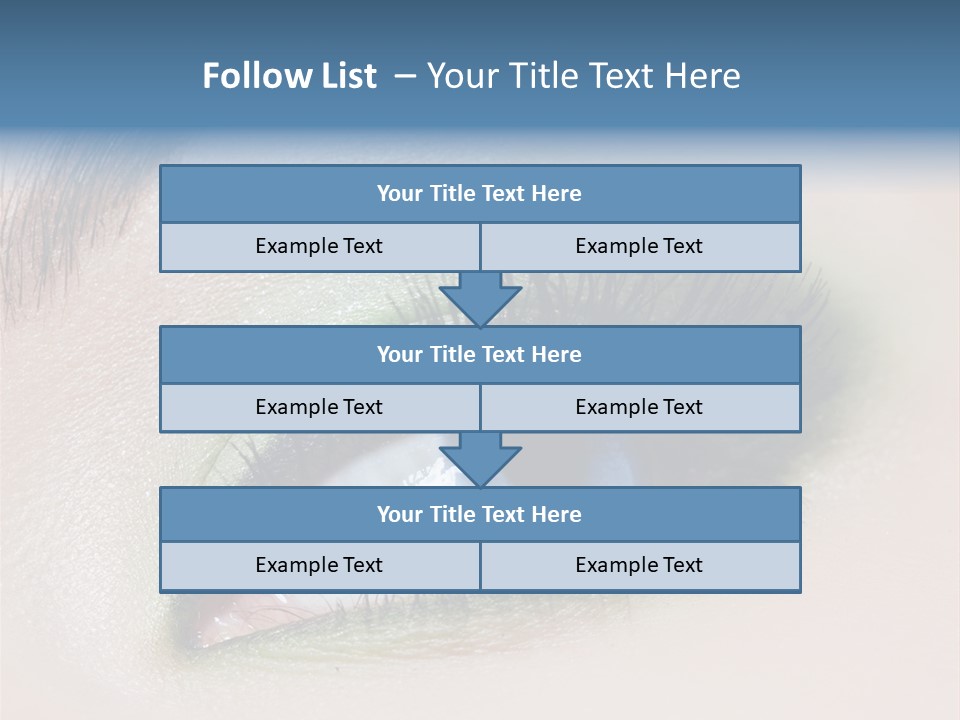 Eye Shadows PowerPoint Template