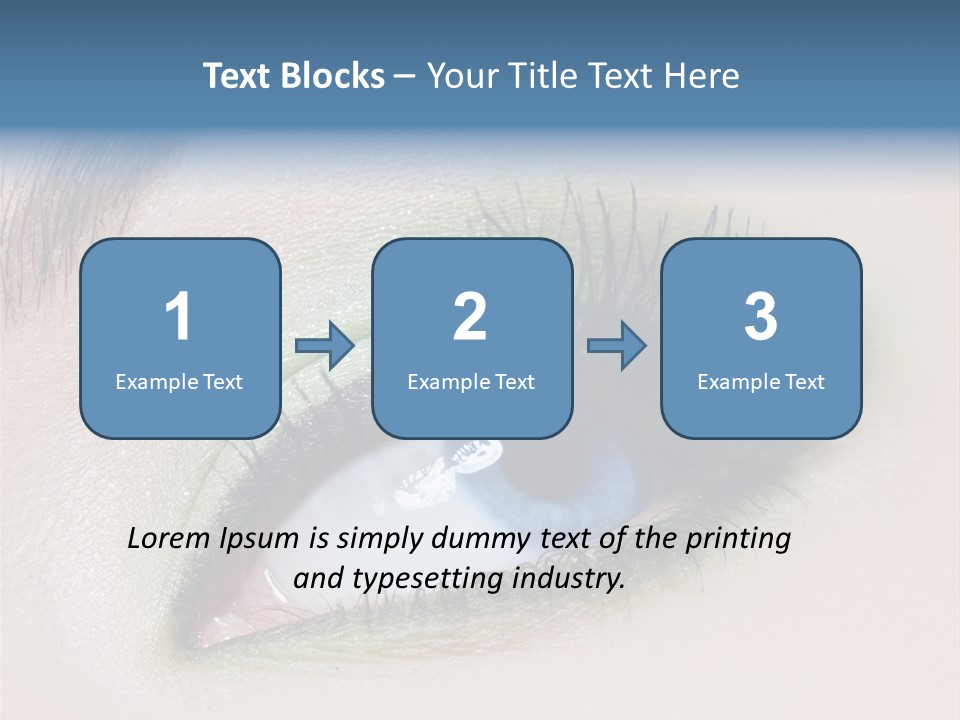Eye Shadows PowerPoint Template