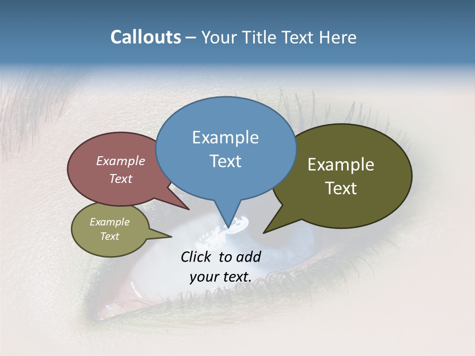 Eye Shadows PowerPoint Template