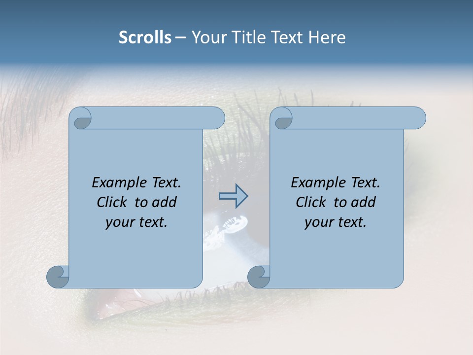 Eye Shadows PowerPoint Template