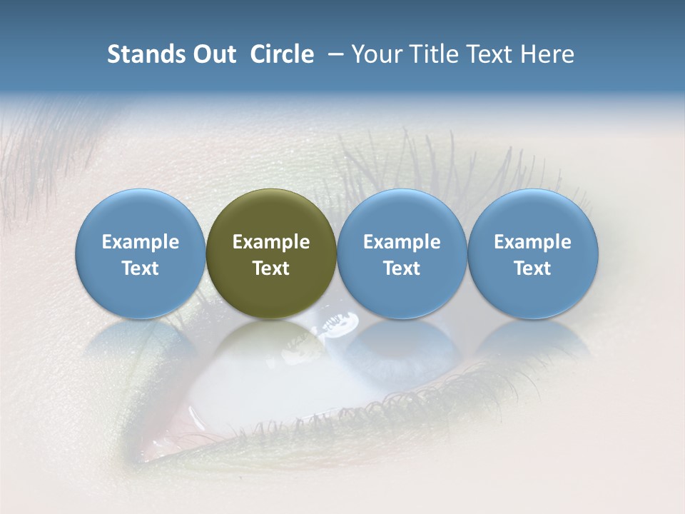 Eye Shadows PowerPoint Template