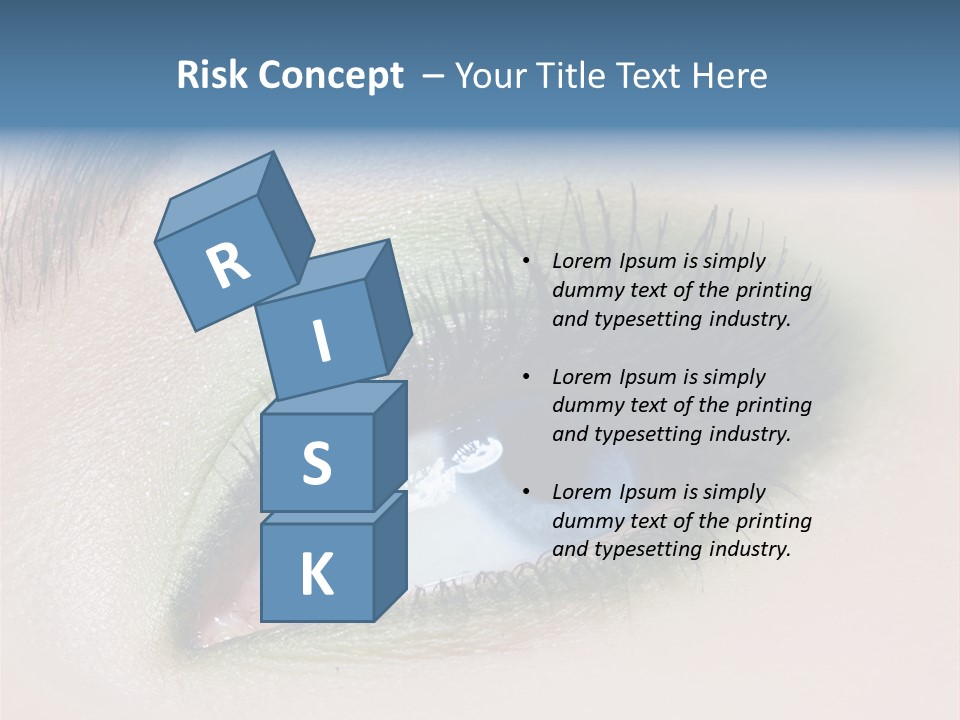 Eye Shadows PowerPoint Template