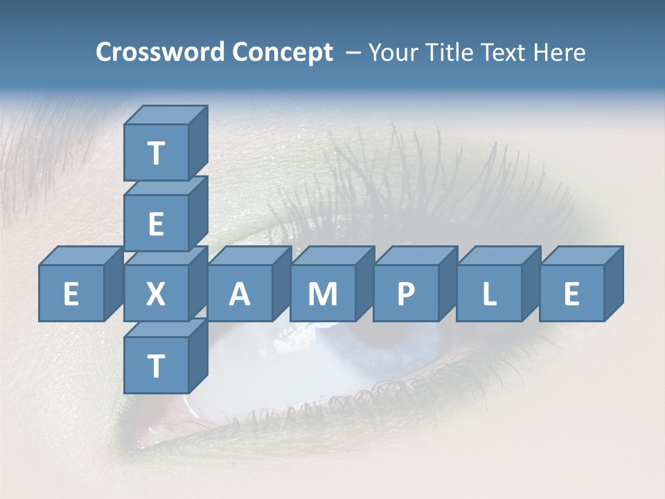 Eye Shadows PowerPoint Template