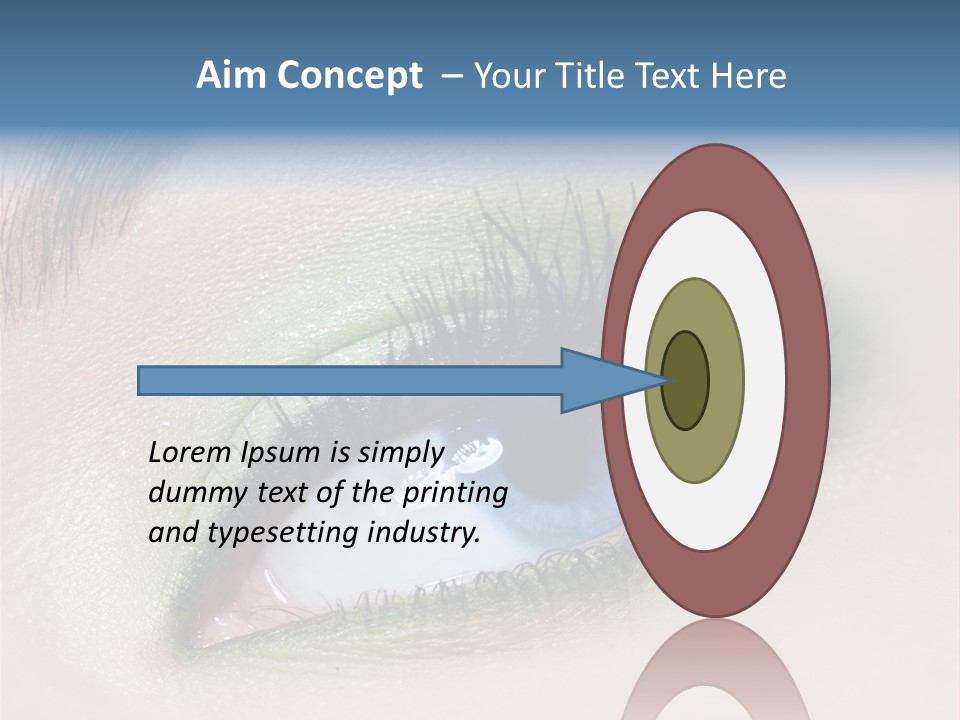 Eye Shadows PowerPoint Template