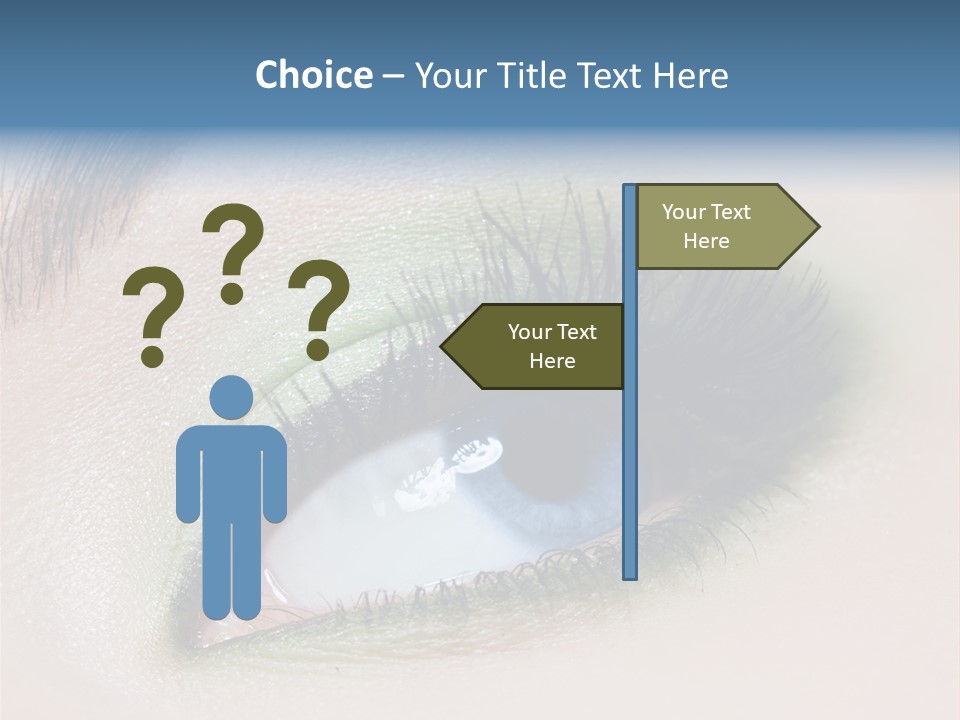 Eye Shadows PowerPoint Template