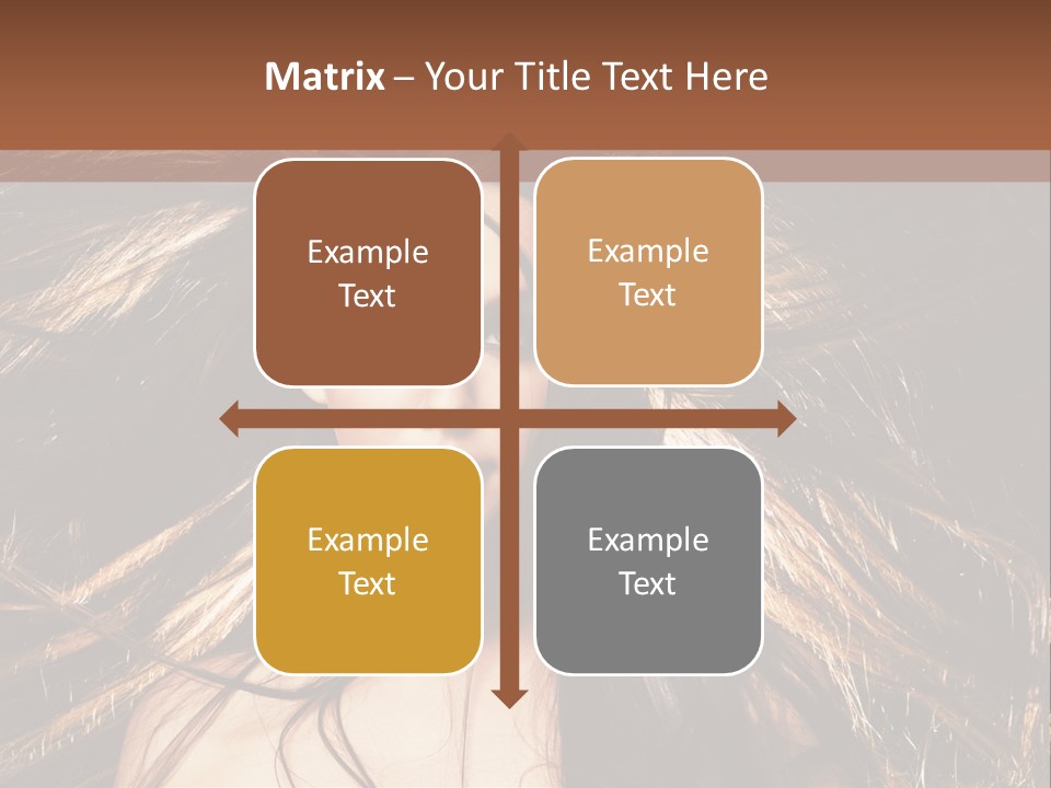 Beautiful Woman PowerPoint Template