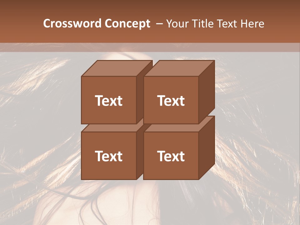 Beautiful Woman PowerPoint Template