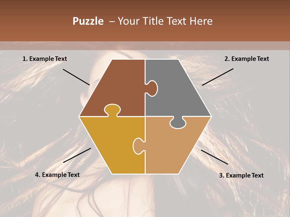 Beautiful Woman PowerPoint Template