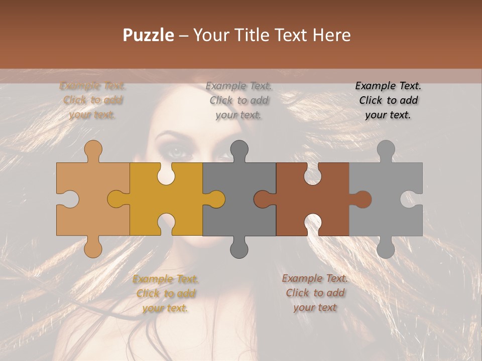 Beautiful Woman PowerPoint Template
