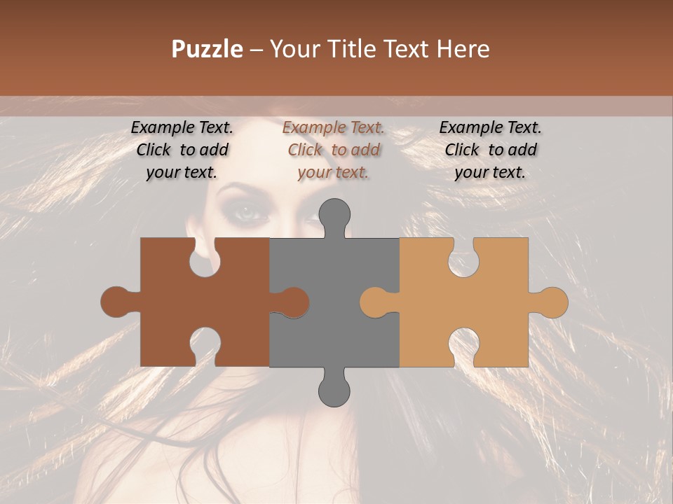 Beautiful Woman PowerPoint Template