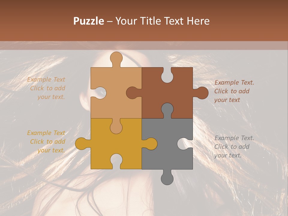 Beautiful Woman PowerPoint Template