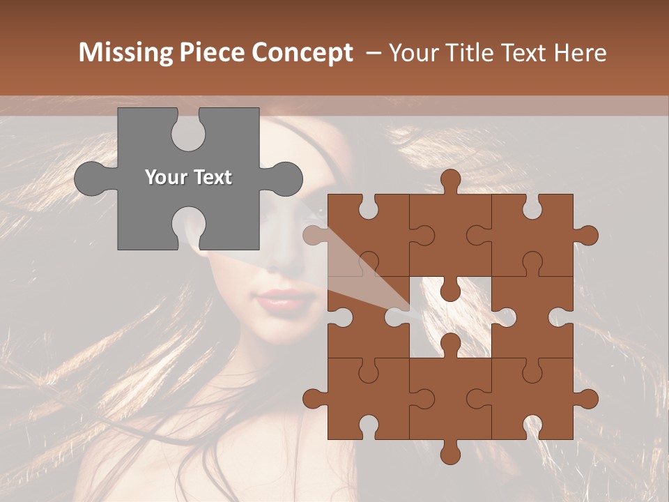 Beautiful Woman PowerPoint Template