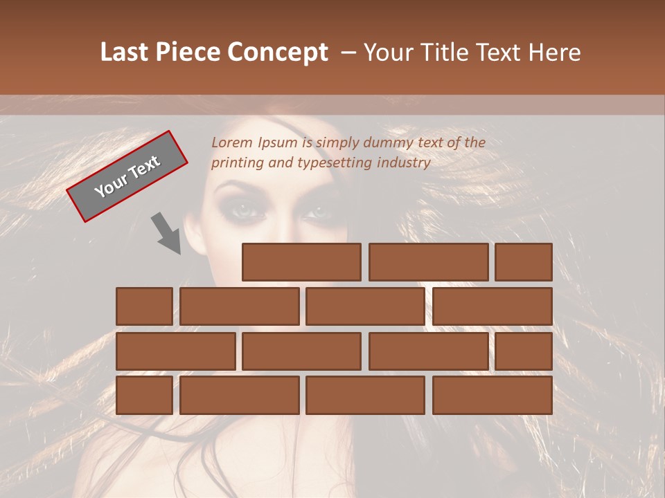 Beautiful Woman PowerPoint Template