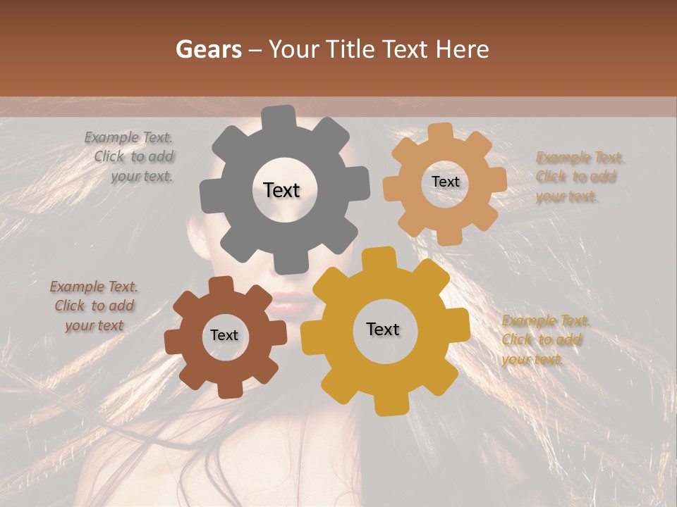 Beautiful Woman PowerPoint Template