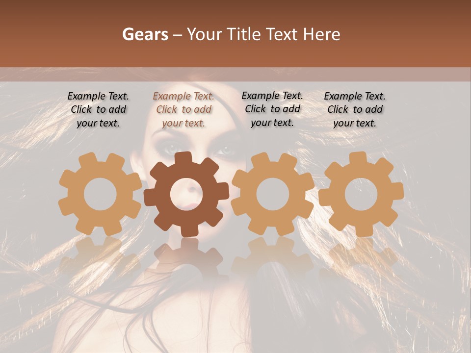 Beautiful Woman PowerPoint Template