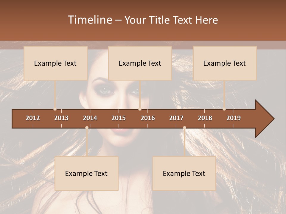 Beautiful Woman PowerPoint Template