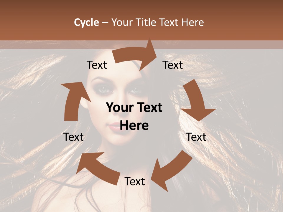 Beautiful Woman PowerPoint Template