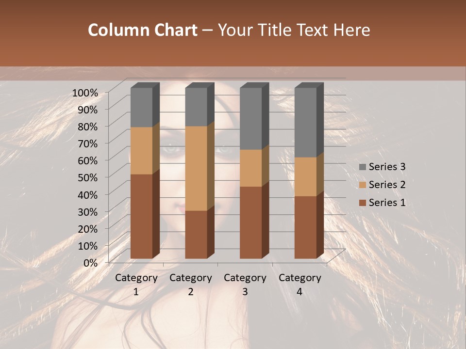 Beautiful Woman PowerPoint Template