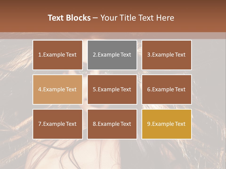 Beautiful Woman PowerPoint Template