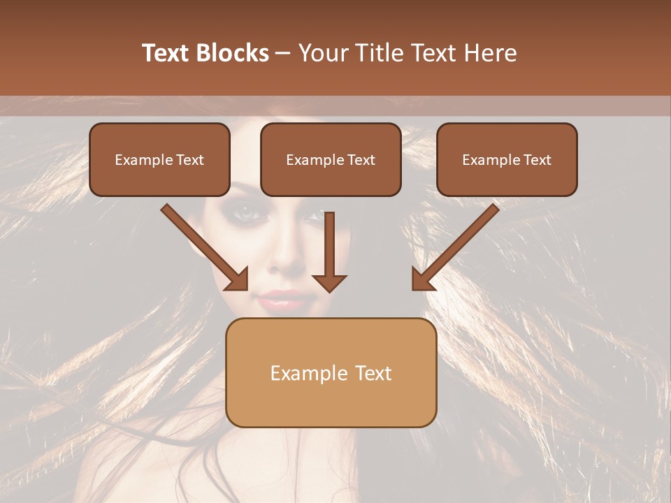 Beautiful Woman PowerPoint Template