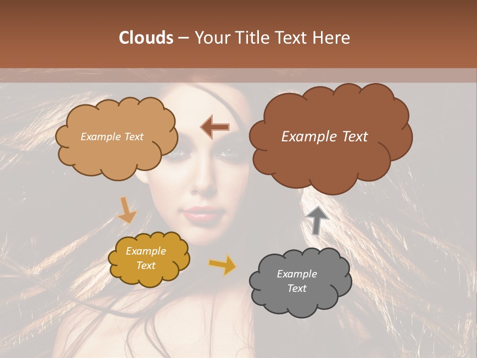 Beautiful Woman PowerPoint Template