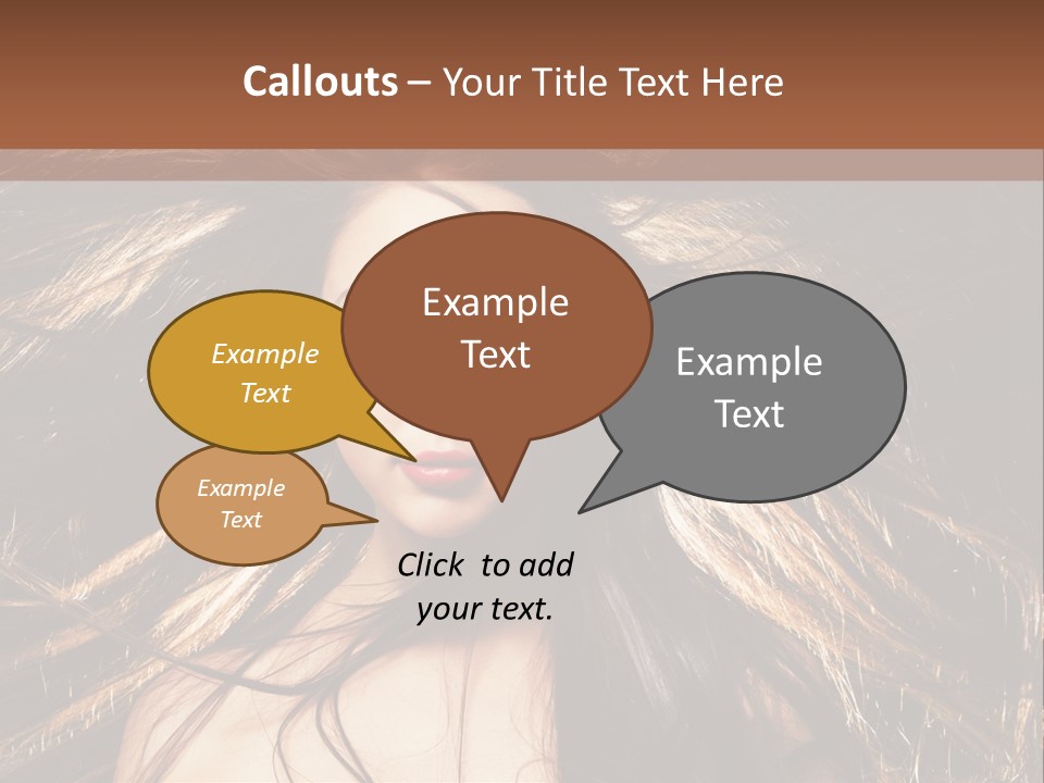 Beautiful Woman PowerPoint Template