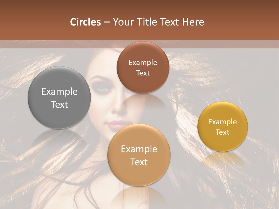 Beautiful Woman PowerPoint Template