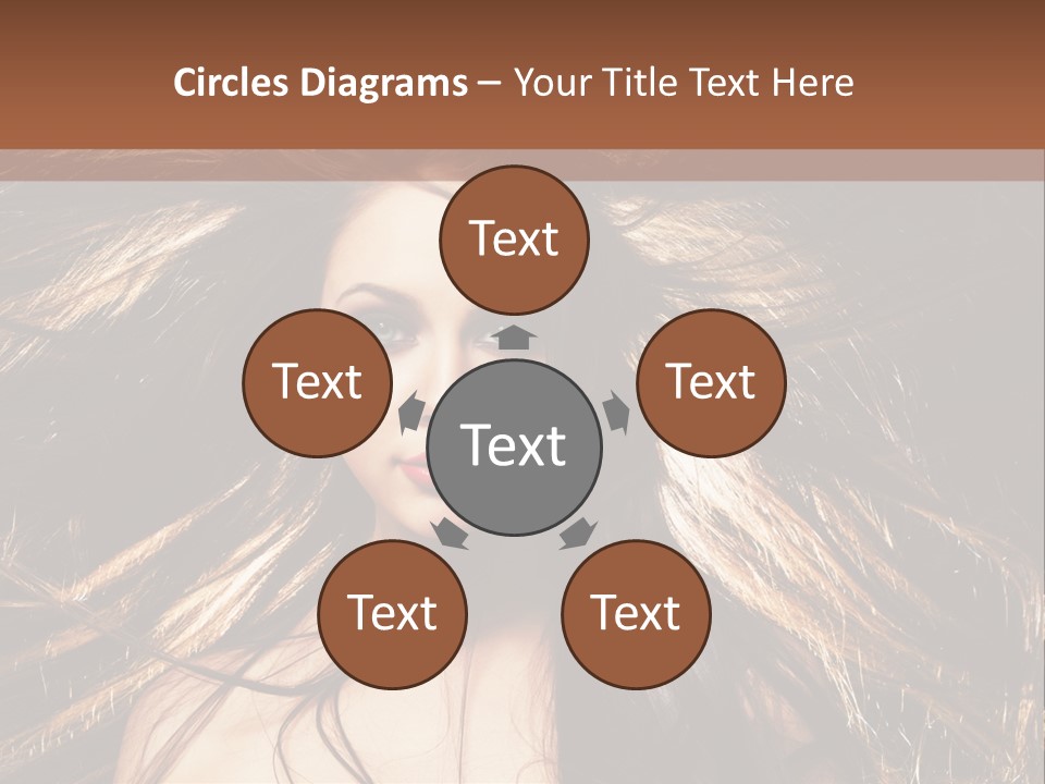 Beautiful Woman PowerPoint Template