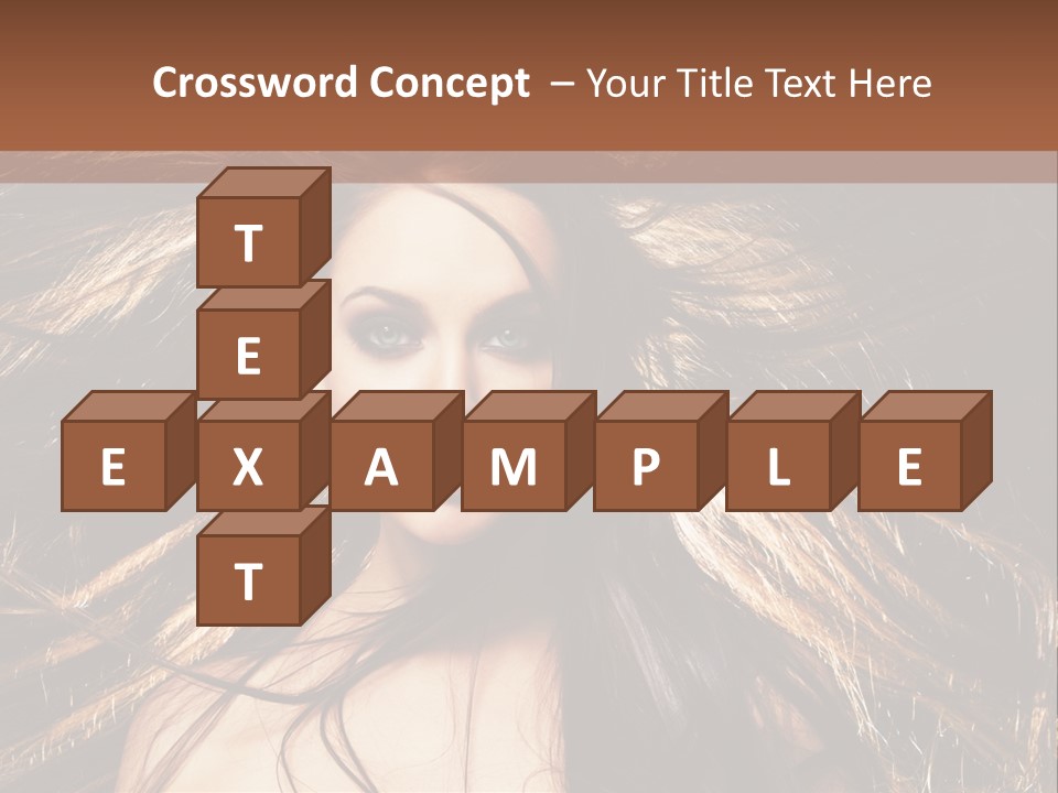 Beautiful Woman PowerPoint Template