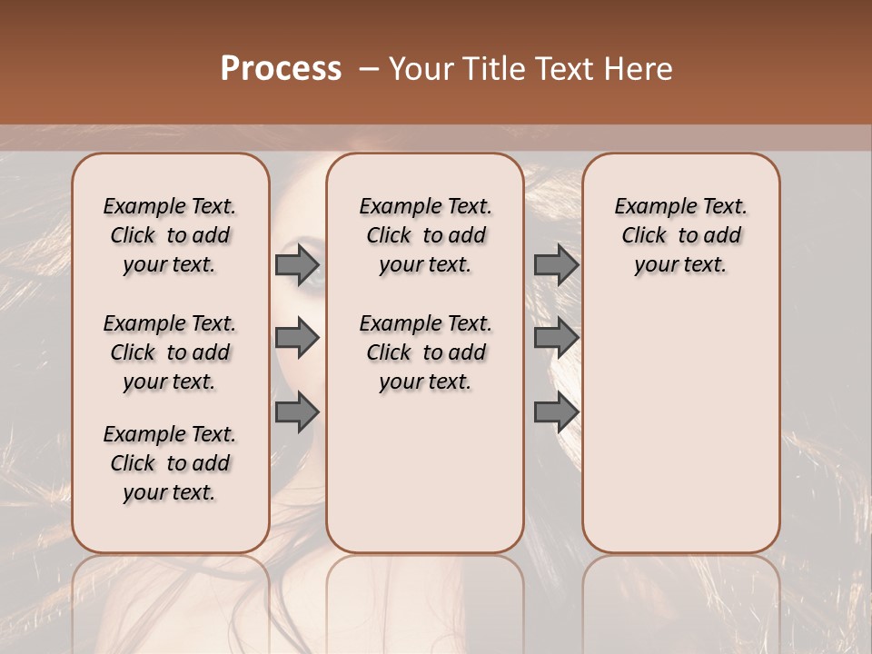 Beautiful Woman PowerPoint Template