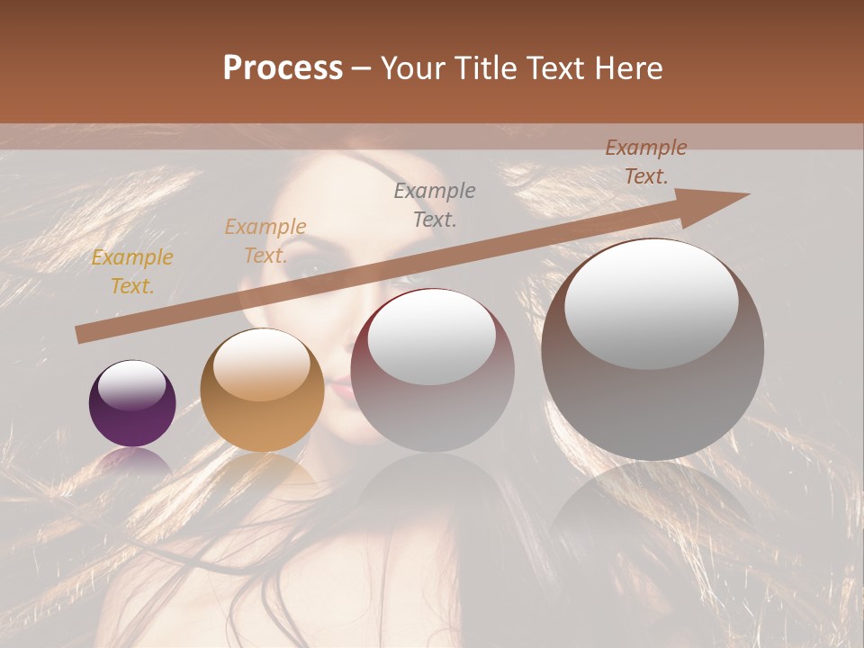 Beautiful Woman PowerPoint Template