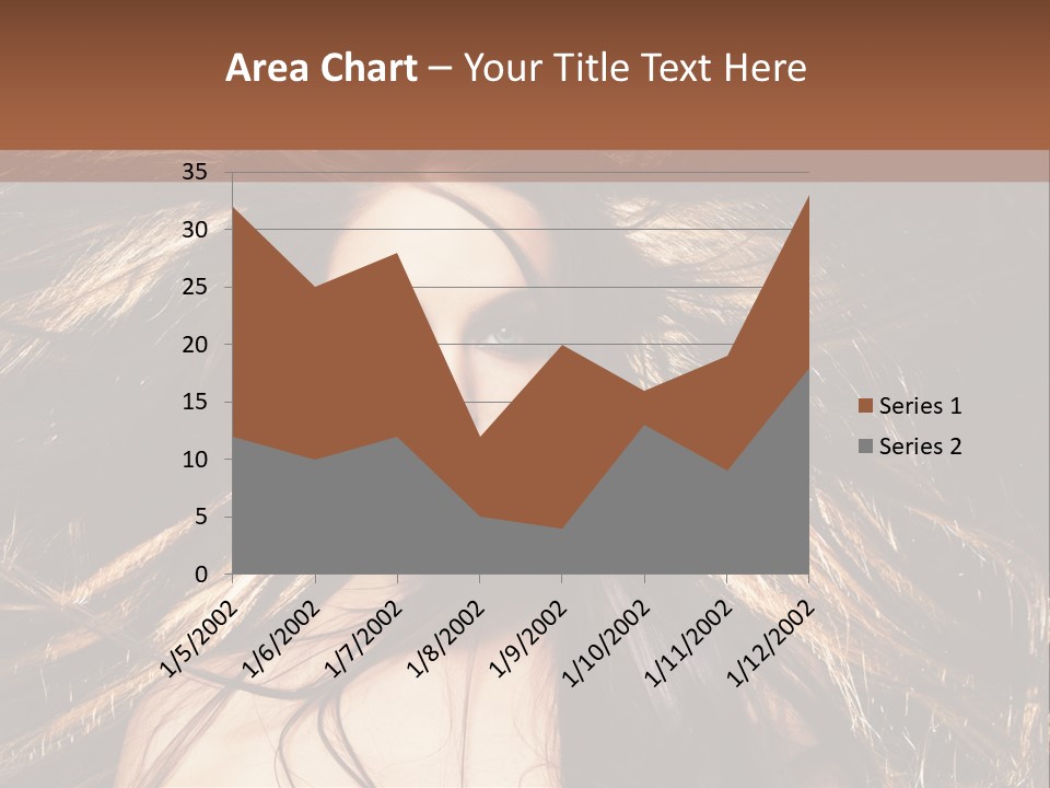 Beautiful Woman PowerPoint Template