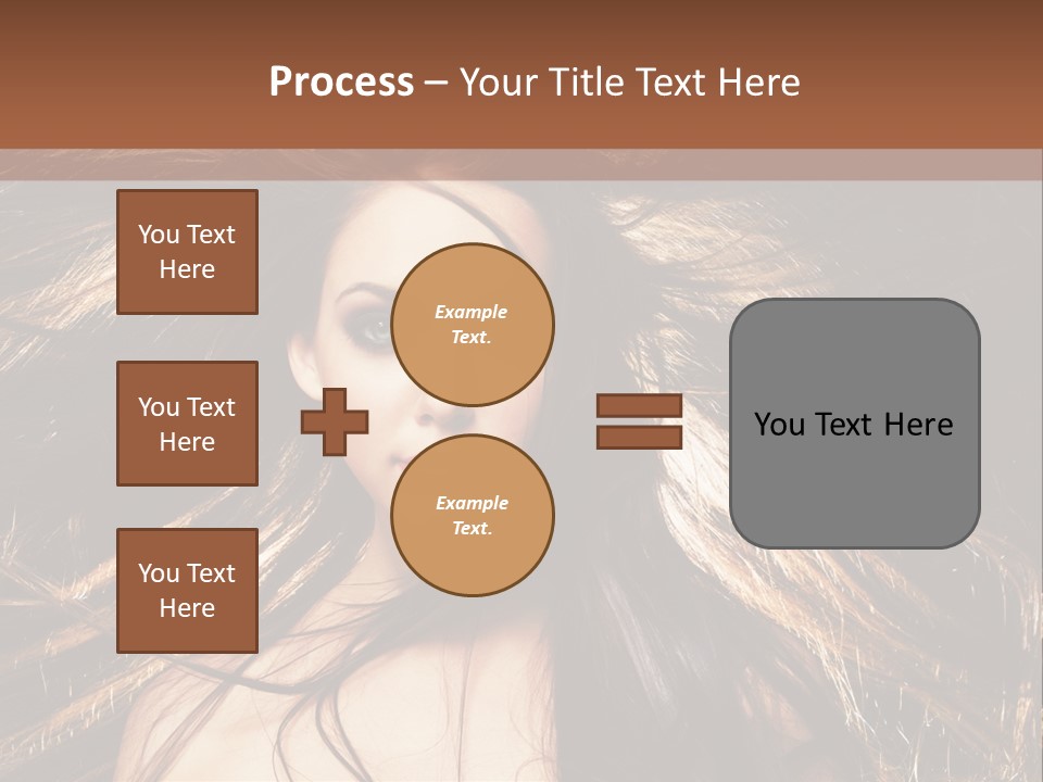 Beautiful Woman PowerPoint Template