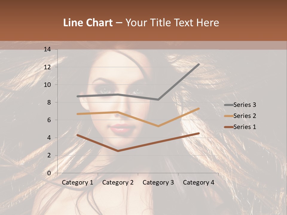Beautiful Woman PowerPoint Template