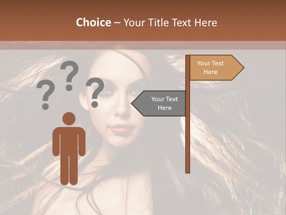 Beautiful Woman PowerPoint Template