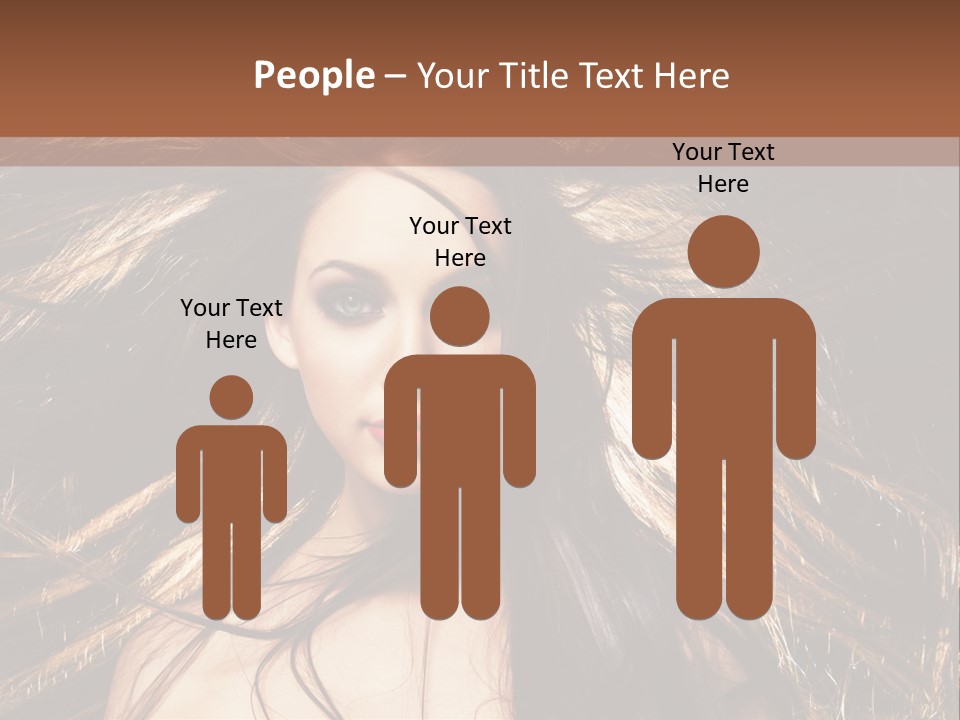 Beautiful Woman PowerPoint Template