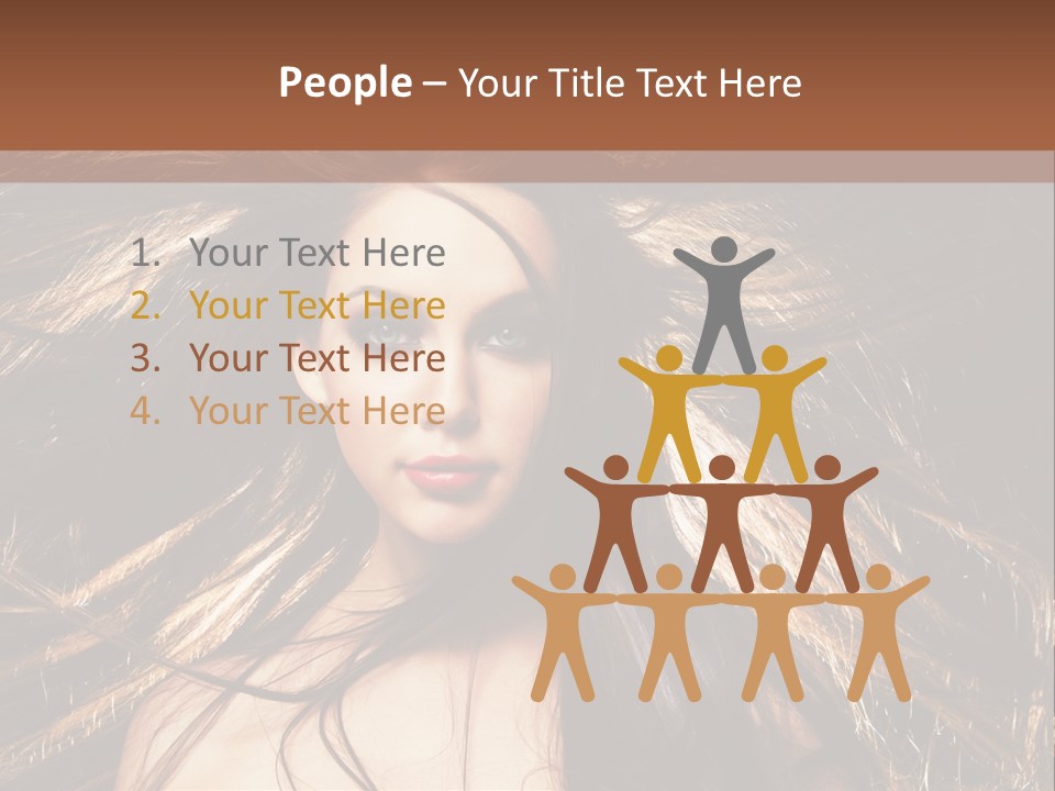 Beautiful Woman PowerPoint Template