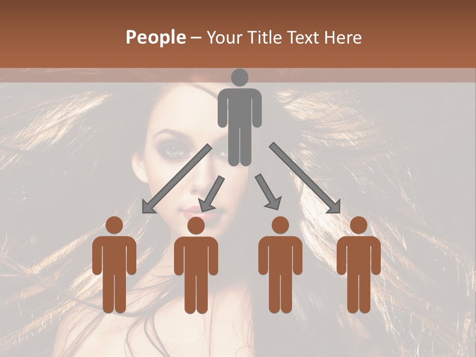 Beautiful Woman PowerPoint Template