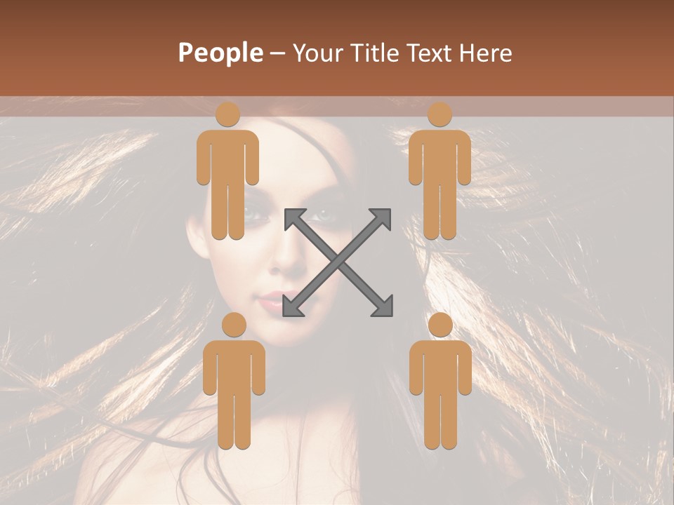 Beautiful Woman PowerPoint Template