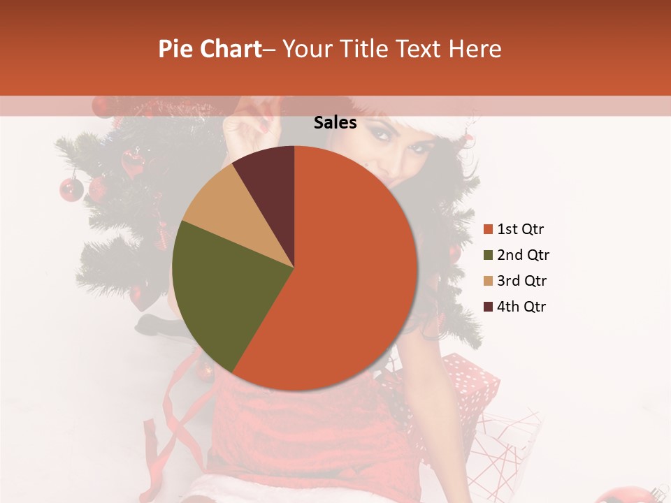 Santa Girl PowerPoint Template